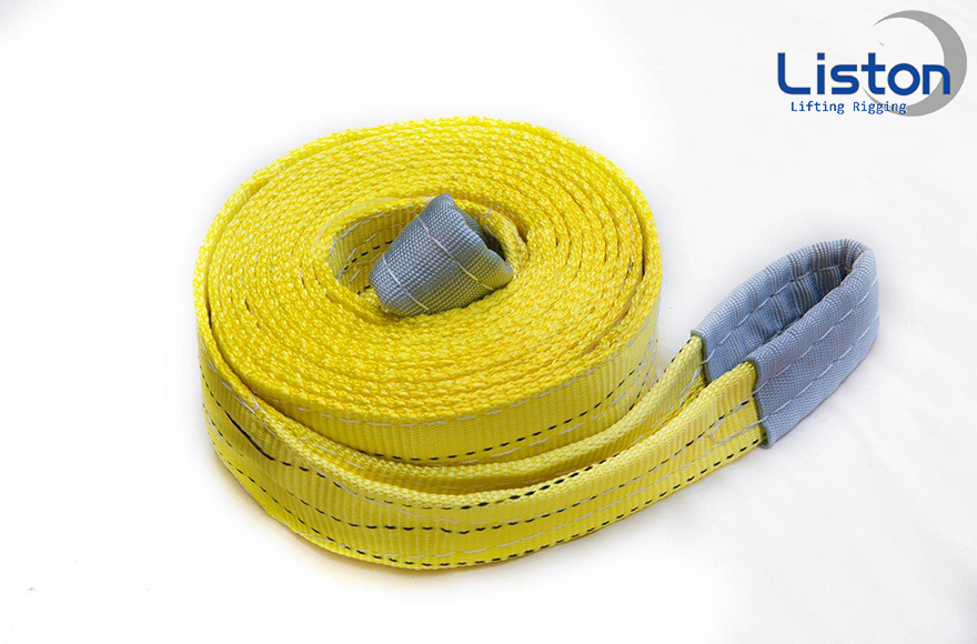彩色扁平吊裝帶 黃色3噸