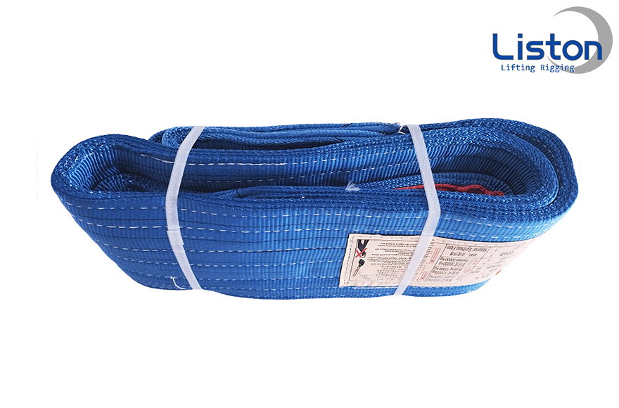 8噸彩色扁平吊裝帶，寬100mm，四層