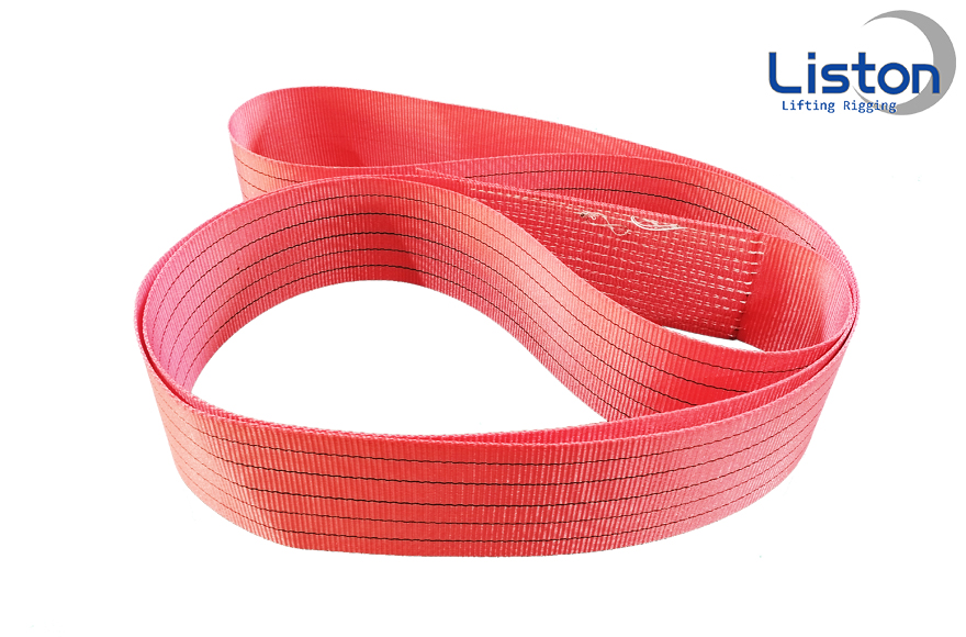紅色5噸環(huán)形扁平吊裝帶